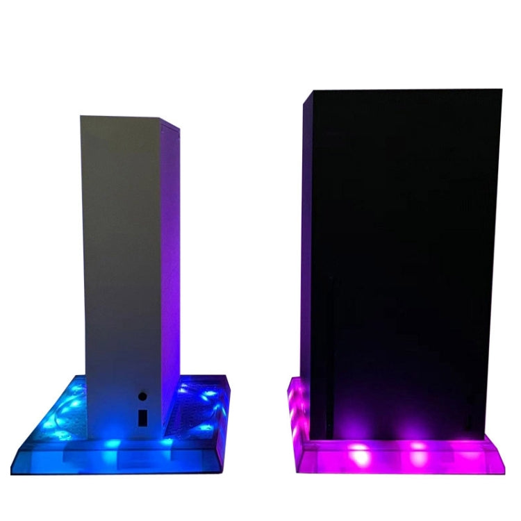 Game Console Symphony Cooling Base For Microsoft XBOX Series X/S, Cooling Fan-Ordinary), RGB Cooling Base