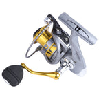 Metal Spinning Wheel Fishing Reel Casting Sea Rod Wheel, Style:, YK1000 (EVA Grip), YK2000 (EVA Grip), YK3000 (EVA Grip), YK4000 (EVA Grip), YK5000 (EVA Grip), YK6000 (EVA Grip), YK7000 (EVA Grip), YK SE1000 (Half Metal Ball Grip)                      ...