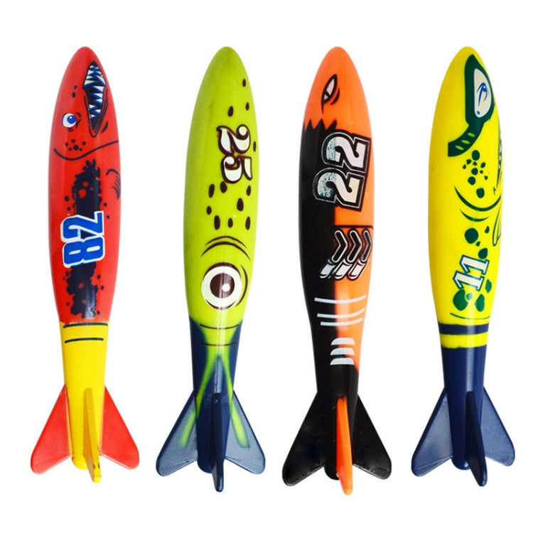 Large Torpedo Diving Swimming Pool Toys Children Summer Water Toys, 4PCS Torpedo, 5PCS Diving Stick, 3PCS Octopus, 4PCS Hard Ring, 4PCS Soft Ring, 3PCS Small Seaweed, 3PCS Big Seaweed, 8PCS Small Stones (large), 8PCS Big Stones (small), 4PCS Sea Horses...