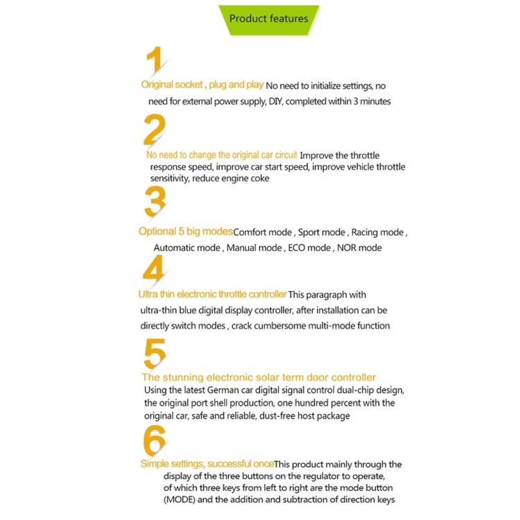 TROS KS-5Drive Potent Booster for 2024 Roewe RX8 (4WD) Electronic Throttle Controller, For 2024 Roewe RX8 (4WD)
