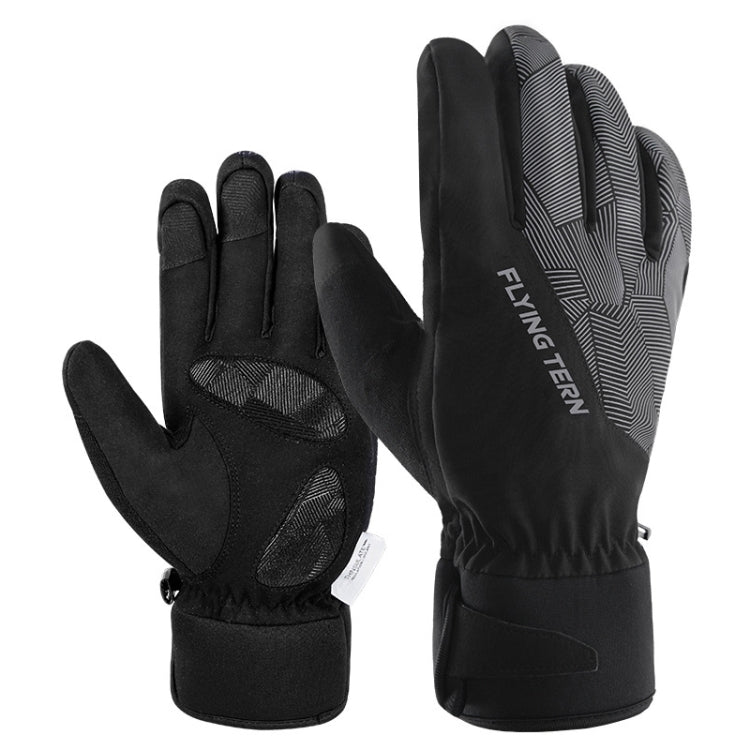 FLYING TERN 315 Thicken Cycling Windproof Warm Touch Screen Gloves, M, L, XL