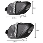 WHEEL UP C16 Outdoor Cycling Waterproof Cushion Bag Bicycle Tail Bag, Size:, S, L