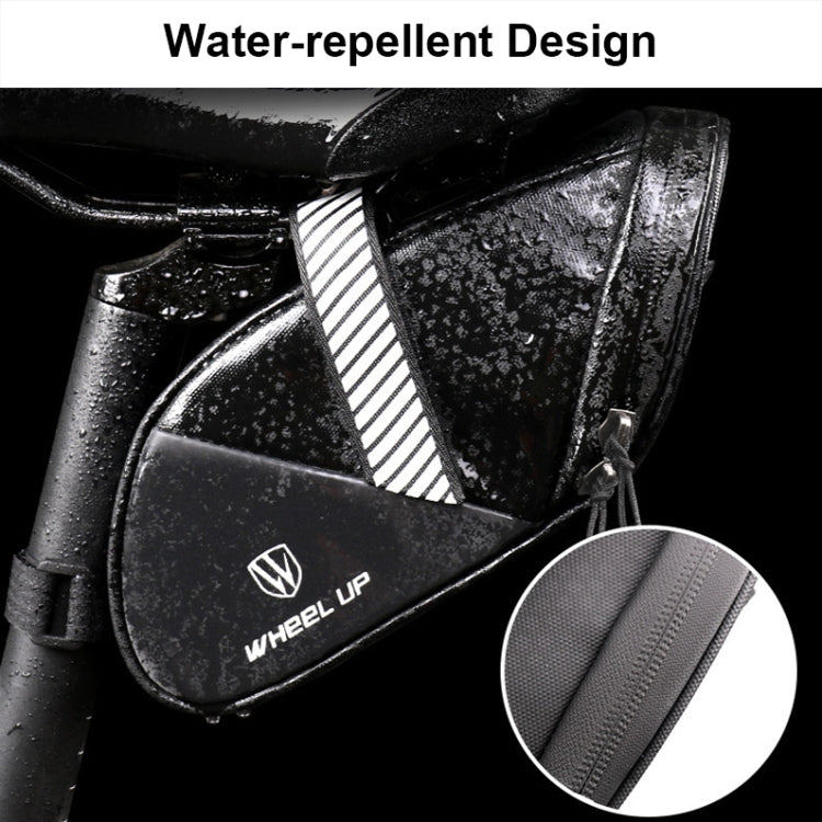WHEEL UP C16 Outdoor Cycling Waterproof Cushion Bag Bicycle Tail Bag, Size:, S, L