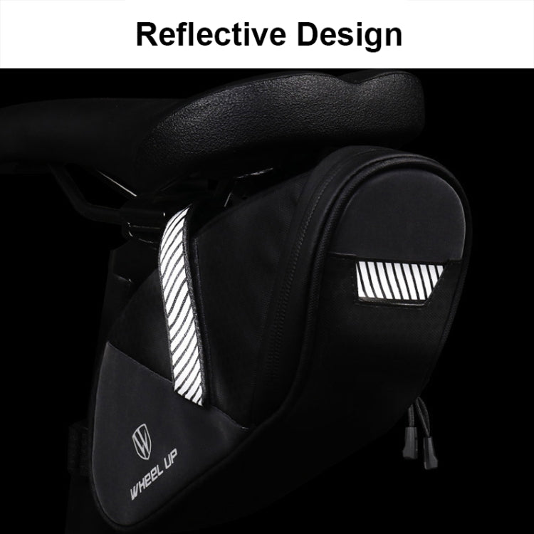 WHEEL UP C16 Outdoor Cycling Waterproof Cushion Bag Bicycle Tail Bag, Size:, S, L