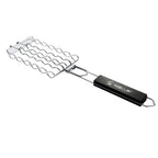 FOREST MASTER KW3008 Barbecue Sausage Stainless Steel Grill Mesh Outdoor Grill Barbecue Clip, KW3008 Barbecue Clip