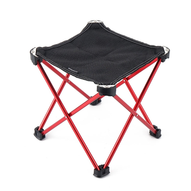 CLS C3 Outdoor Folding Stool Climbing Camping Portable Small Bench, 24.5 x 25cm Red, 24.5 x 25cm Blue