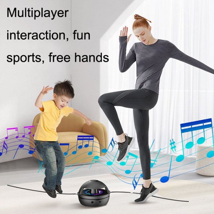 Children Fun Bluetooth Lighting Electronic Counting Intelligent Automatic Rope Skipping Machine, Rope Skipping Machine 4(White), Rope Skipping Machine 4(Sky Blue), Rope Skipping Machine 4(Pink), Rope Skipping Machine 4(Black)