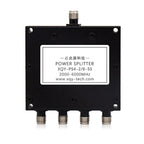 2000~6000MHz SMA 1 To 4 Microstrip Power Splitter