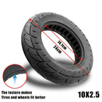 X0375 Electric Scooter 10 inch Explosion-proof Rubber Tire For Ninebot Max G30, X0375 For Ninebot Max G30