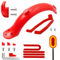 X0259 Electrical Scooter Rear Fender Shock Absorber Bracket Cover For Xiaomi Mijia M365, X0259 Red, X0259 Black, X0259 White