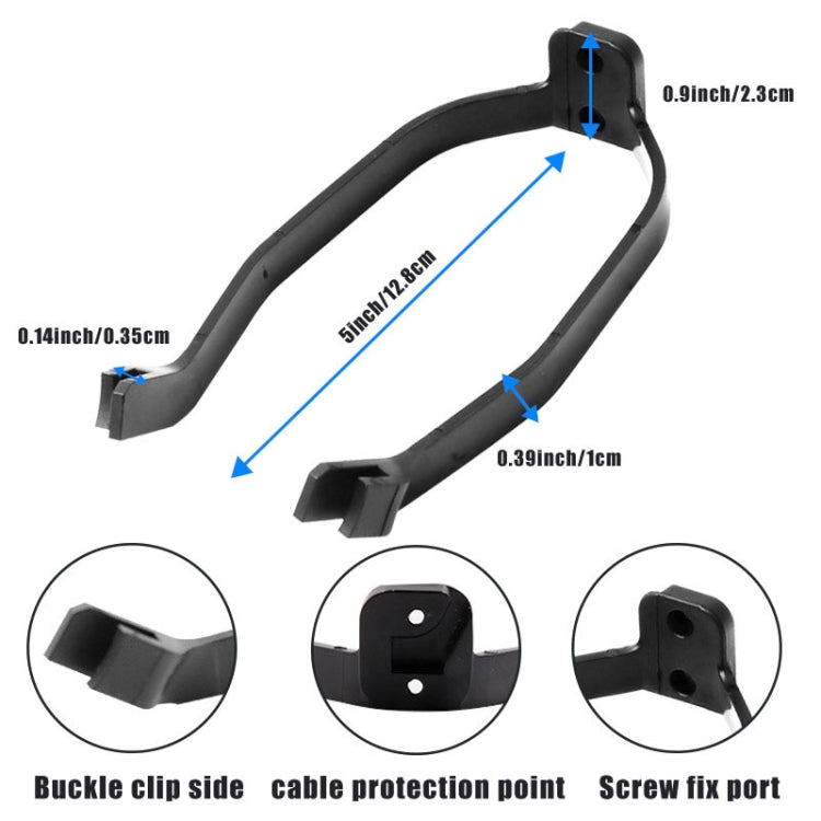 X0259 Electrical Scooter Rear Fender Shock Absorber Bracket Cover For Xiaomi Mijia M365, X0259 Red, X0259 Black, X0259 White