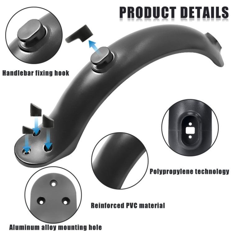 X0259 Electrical Scooter Rear Fender Shock Absorber Bracket Cover For Xiaomi Mijia M365, X0259 Red, X0259 Black, X0259 White