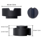 4PCS Automobile Universal Jack Bracket Rubber Support Block, Rubber Support Block