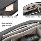 Portable Waterproof Photography SLR Camera Messenger Bag, 3L Dark Gray, 3L Light Gray, 3L Coffee Brown, 6L Dark Gray, 6L Light Gray, 6L Coffee Brown, 10L Dark Gray, 10L Light Gray, 10L Coffee Brown