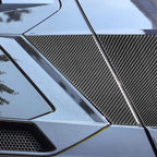 For Chevrolet Corvette C8 4pcs /Set Roof Camera Both Sides Stickers