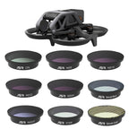 JSR  Drone Filter Lens Filter For DJI Avata,Style:, MCUV, CPL, ND8, ND16, ND32, ND64, ND8-PL, ND16PL, ND32PL, ND64PL, Anti-light Harm, Star, Brushed Gold, Brushed Blue, CPL+ND8+ND16, 4-in-1 (ND), 4-in-1 (NDPL), 6 In 1, 9 In 1