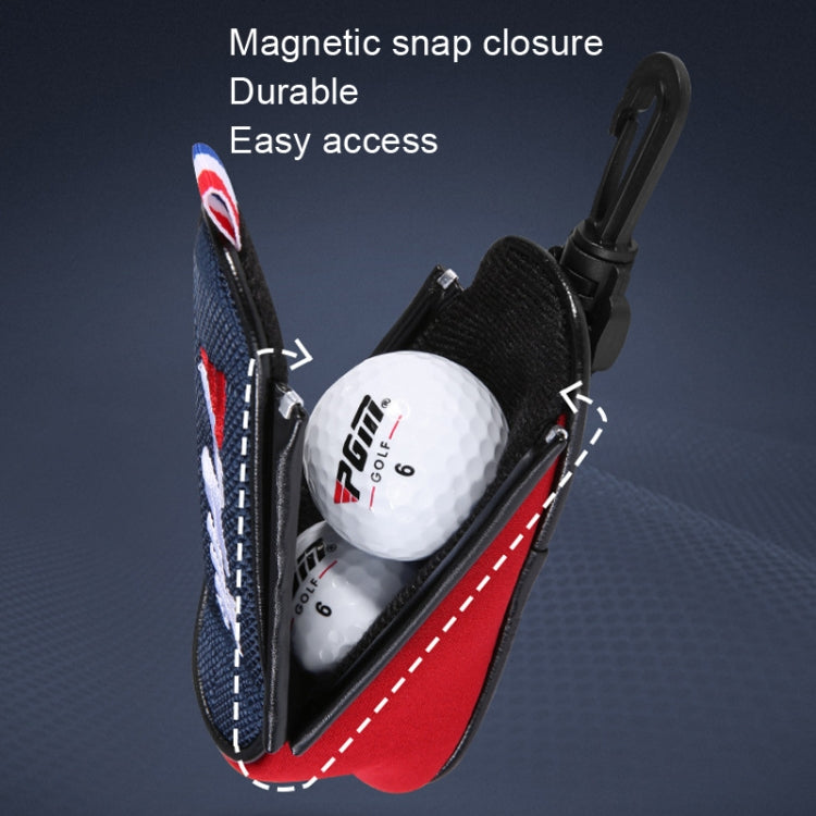 PGM SOB005 Golf Ball Bag Light Waist Bag Magnetic Suction Mini Ball Bag, PGM SOB005 Black, PGM SOB005 Pink, PGM SOB005 Blue, PGM SOB005 Gray