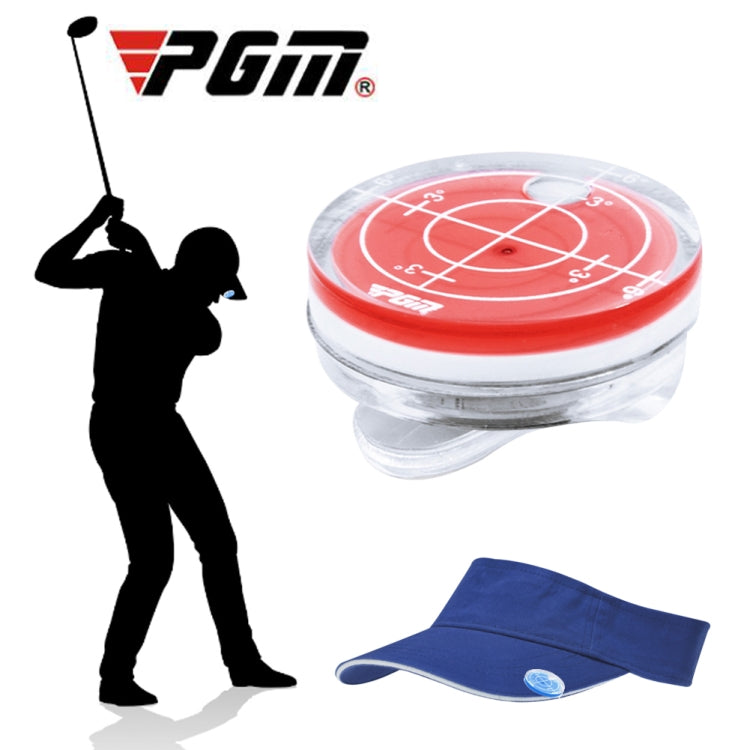 PGM MK011 Magnetic Golf Level Cap Clip Ball Marker, PGM MK011 Red, PGM MK011 Blue