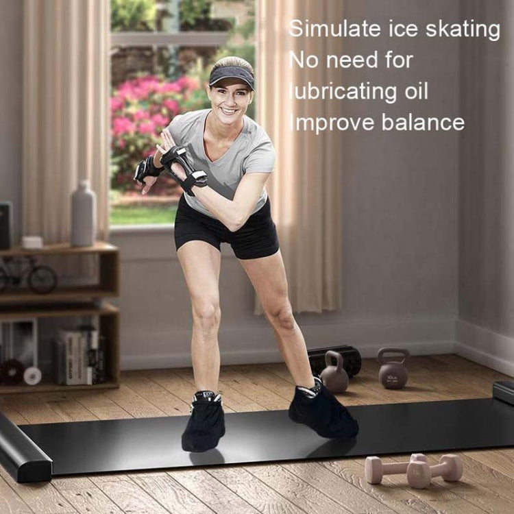 Sliding Cushion Fitness Skating Training Board, Size:, 50x140cm Orange, 50x140cm Black, 50x180cm Orange, 50x180cm Black, 50x200cm Orange, 50x200cm Black