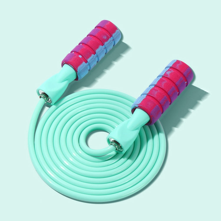 H8010 Weight Bearing Rope Skipping Fitness Equipment, PVC Rope Pink, PVC Rope Green