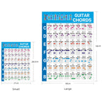 G625 Paper Chord Score Guitar Chord Fingering Exercise Chart, G625(Small), G625(Large)