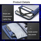 Bopai 61-120621A Outdoor Waterproof Laptop Backpack with USB Charging Port, Spec:, Regular Version, Expansion Version