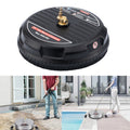 Round Floor Scrubber High Pressure Cleaner, Size:, 15 inch Plastic+2 Shots, 15 inch Stainless Steel+2 Shots