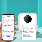 Mini Student Wrong Question Bluetooth Thermal Printer, White, Pink, Yellow