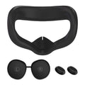 VR Silicone Eye Mask+Lens Protective Cover+Joystick Hat, For Meta Quest 2, Eye Mask+Lens Protective Cover+Joystick Hat (Black), Eye Mask+Lens Protective Cover+Joystick Hat (White), Eye Mask+Lens Protective Cover+Joystick Hat (Gray)                     ...