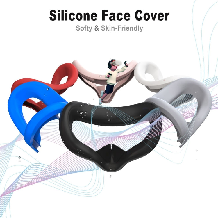 VR Silicone Eye Mask+Lens Protective Cover+Joystick Hat, For Meta Quest 2, Eye Mask+Lens Protective Cover+Joystick Hat (Black), Eye Mask+Lens Protective Cover+Joystick Hat (White), Eye Mask+Lens Protective Cover+Joystick Hat (Gray)                     ...
