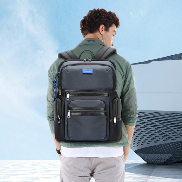 Bopai 61-121981 Multifunctional Anti-theft Laptop Business Backpack with USB Charging Hole