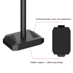 Aluminum Alloy Vertical Graphics Card Protection Support Bracket, Black, Silver