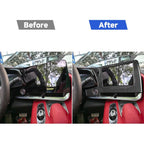 For Chevrolet Corvette C8 Left-Hand Drive Central Control Screen Frame Sticker, Left-Hand Drive