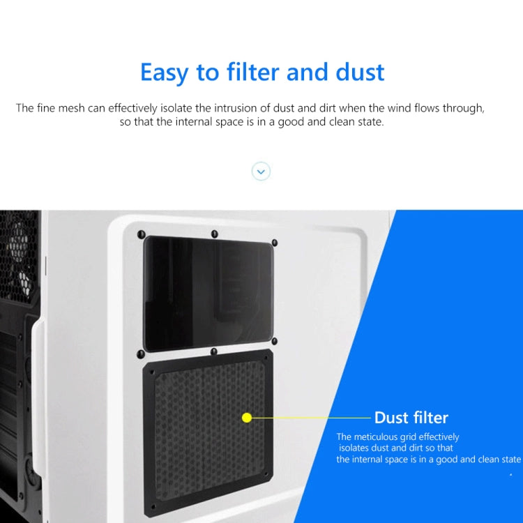 Magnetic Dust-proof Flter For Chassis Air Inlet, 60x60mm, 80x80mm, 90x90mm, 120x120mm, 140x140mm, 120x240mm