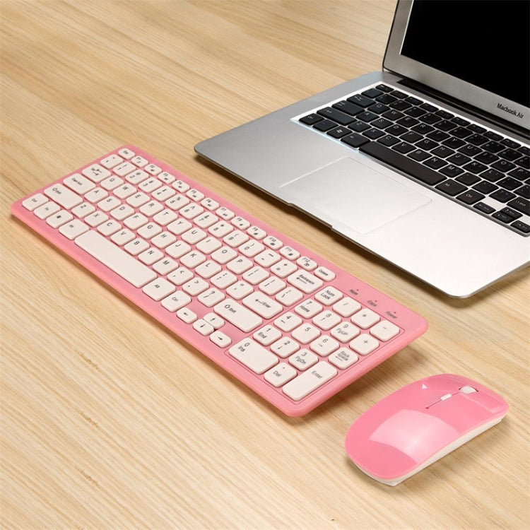 MLD-568 Office Gaming Mute Wireless Mouse Keyboard Set, MLD-568 Pink, MLD-568 Black, MLD-568 White, MLD-568 Blue