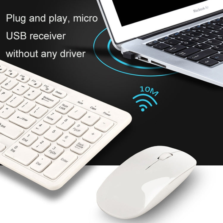 MLD-568 Office Gaming Mute Wireless Mouse Keyboard Set, MLD-568 Pink, MLD-568 Black, MLD-568 White, MLD-568 Blue