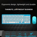 MLD-568 Office Gaming Mute Wireless Mouse Keyboard Set, MLD-568 Pink, MLD-568 Black, MLD-568 White, MLD-568 Blue