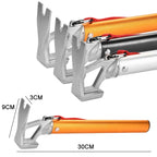 Outdoor Camping Multifunctional Tent Ground Nail Hammer, Silver, Black, Orange