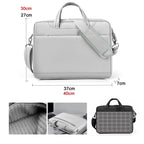 Airbag Thickened Laptop Portable Messenger Bag, 14.1 inches