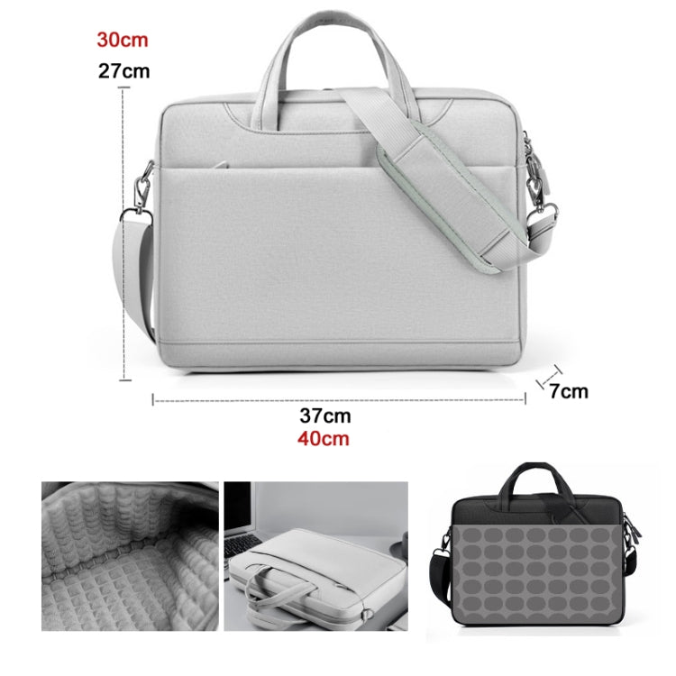 Airbag Thickened Laptop Portable Messenger Bag, 14.1 inches