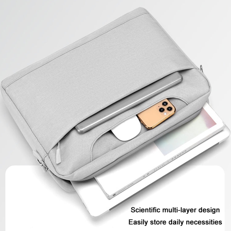 Airbag Thickened Laptop Portable Messenger Bag, 14.1 inches