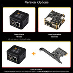 WAVESHARE Luckfox PicoKVM Lightweight IP KVM Remote Management Tool, Basic Version, Full Version (With Case and 1.54inch Display), Full Version+PicoKVM Ext Board