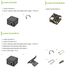 WAVESHARE Luckfox PicoKVM Lightweight IP KVM Remote Management Tool, Basic Version, Full Version (With Case and 1.54inch Display), Full Version+PicoKVM Ext Board