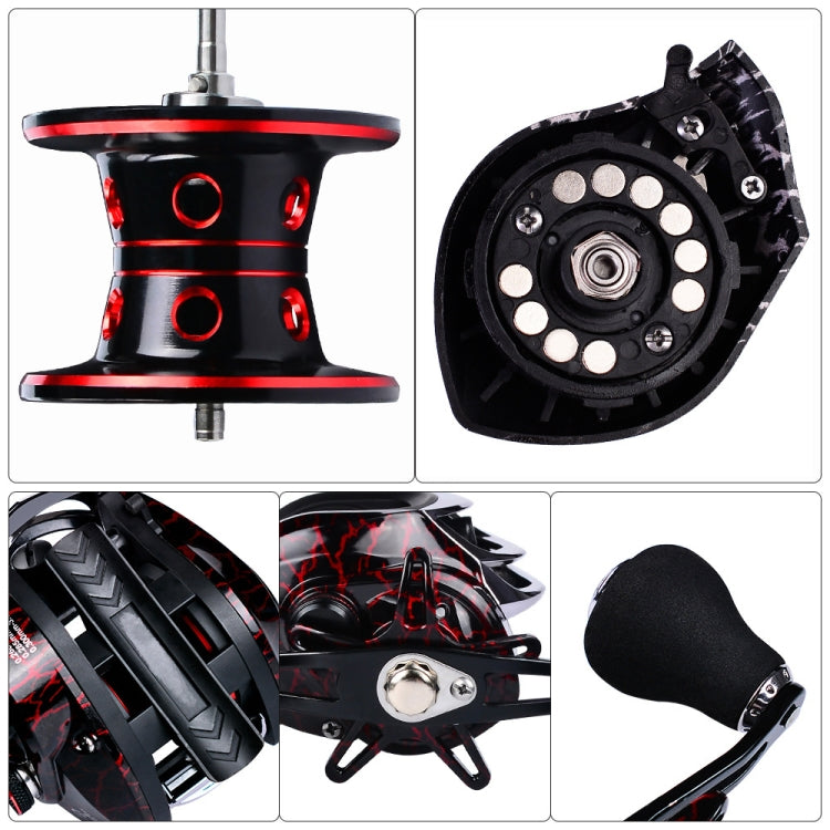 PROBEROS Metal Drop Wheel 18+1 Axis Axis Asian Fish Wheel, DW121L Left Hand, DW121R Right Hand