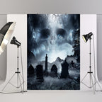 2.1m X 1.5m Halloween Photography Background Cloth Party Decoration Cloth