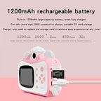 KX01-1 Smart Photo and Video Color Digital Kids Camera without Memory Card, KX01-1 (Pink+White), KX01-1 (Blue+White), KX01-1 (Green+White), KX01-1 (Blue+Yellow)