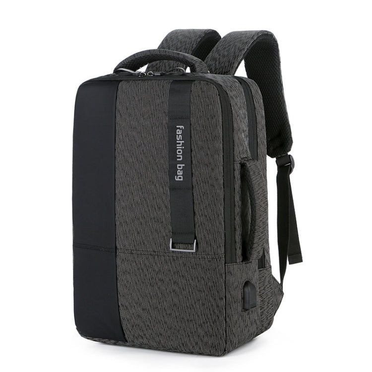 140 Large-capacity Business Commuter Laptop Backpack with USB Charging Interface, Red, Blue, Black, Grey