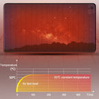 Intelligent Timing Heating Waterproof Warm Mouse Pad CN Plug, Size:, 60x36cm, 80x33cm