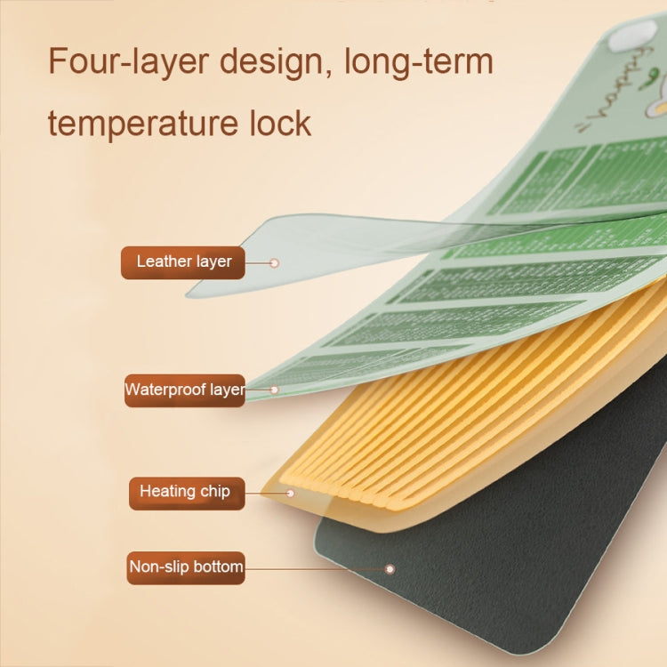 Intelligent Timing Heating Waterproof Warm Mouse Pad CN Plug, Size:, 60x36cm, 80x33cm