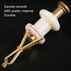 2 PCS KLJ01 Fishing Large Red Worm Clip Rubber Band Ring Particle Bait Clip, Particle Bait